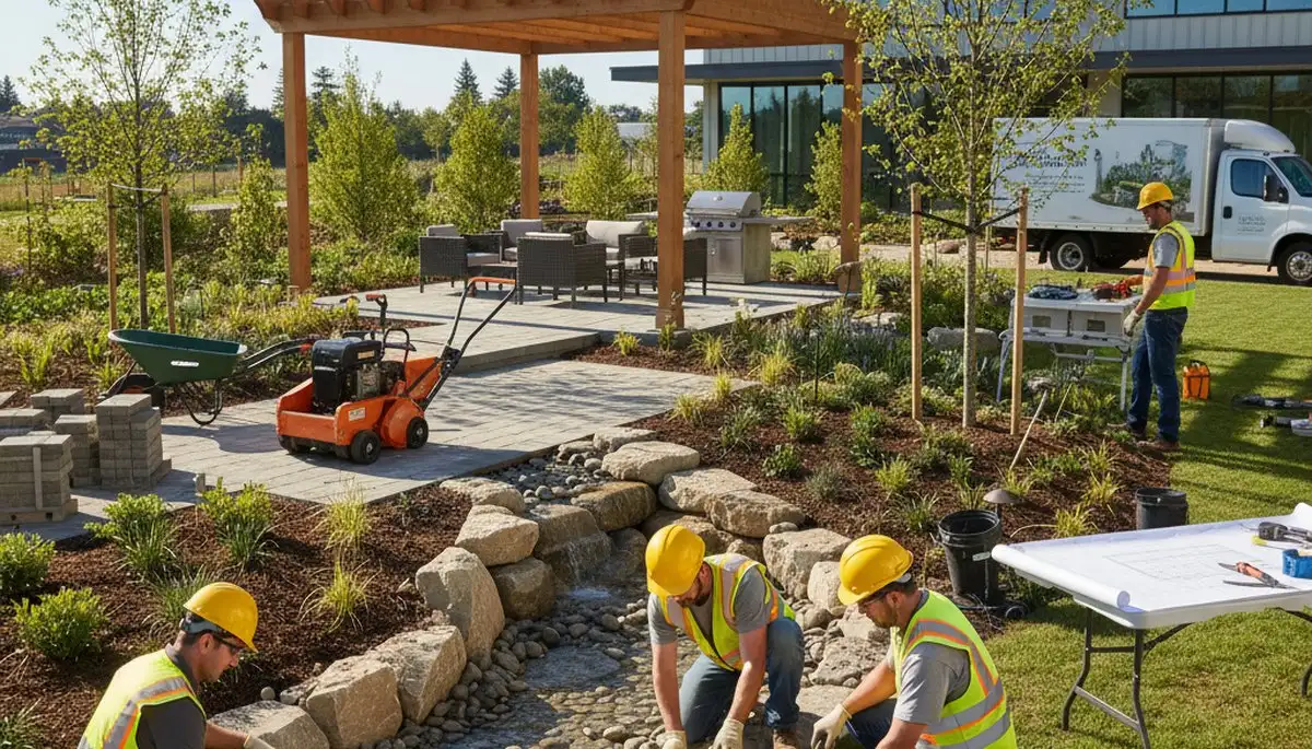 Landscape design plan for tree care in Salisbury, MD by Arbor Tree Care