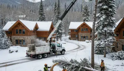 Professional tree service team in Salisbury, MD providing safe tree removal and trimming