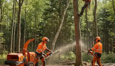 Woodlot management services in Salisbury, MD for healthier, safer, easier-to-maintain woodland areas