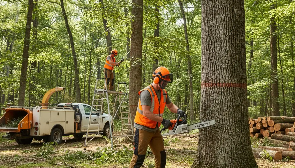 Woodlot management in Salisbury, MD by Arbor Tree Care for safer, healthier woodland maintenance